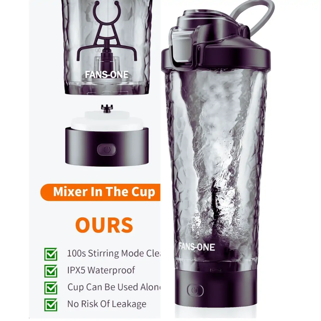 Smart Electric Protein Shaker Bottle