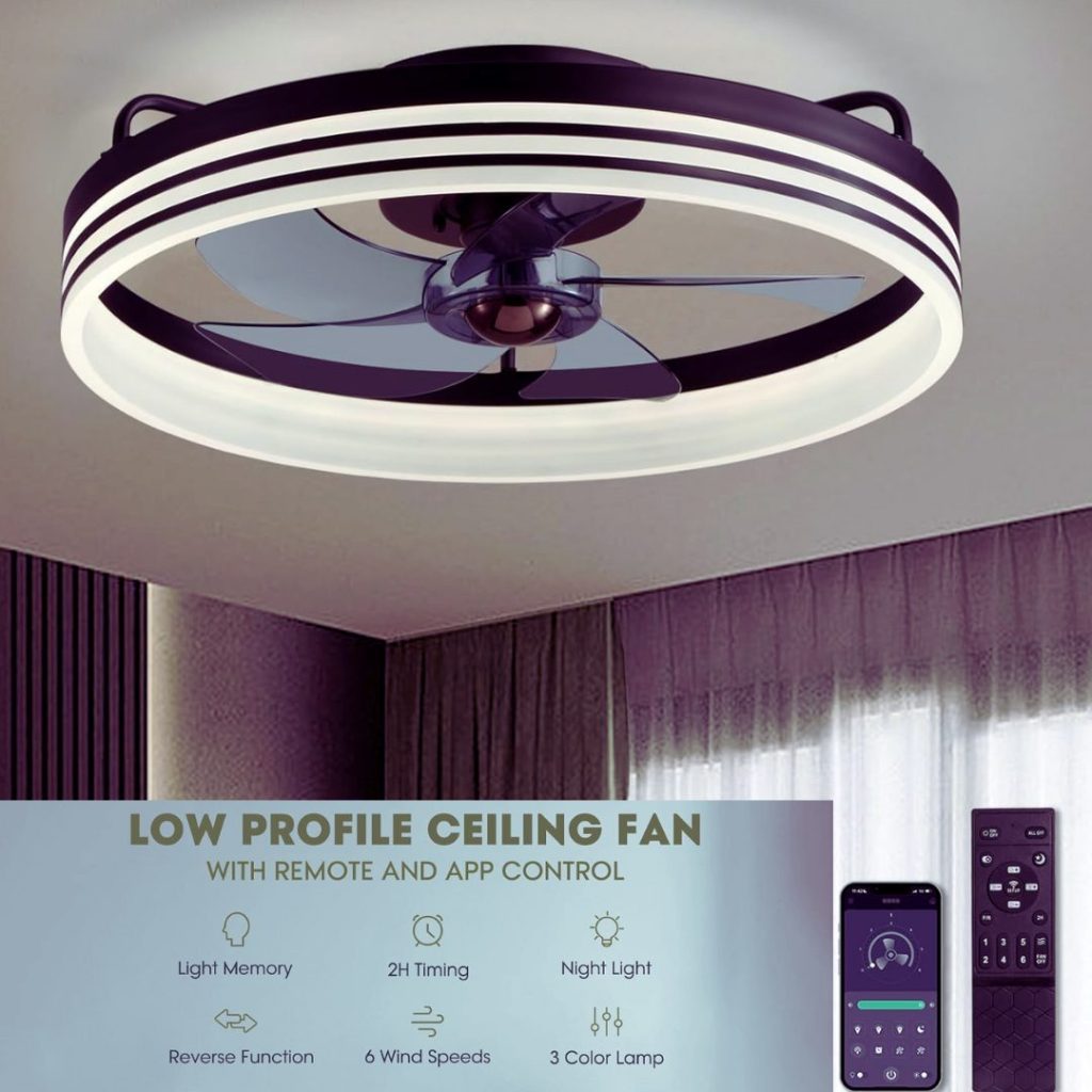 Outdoor Ceiling Fan with Light