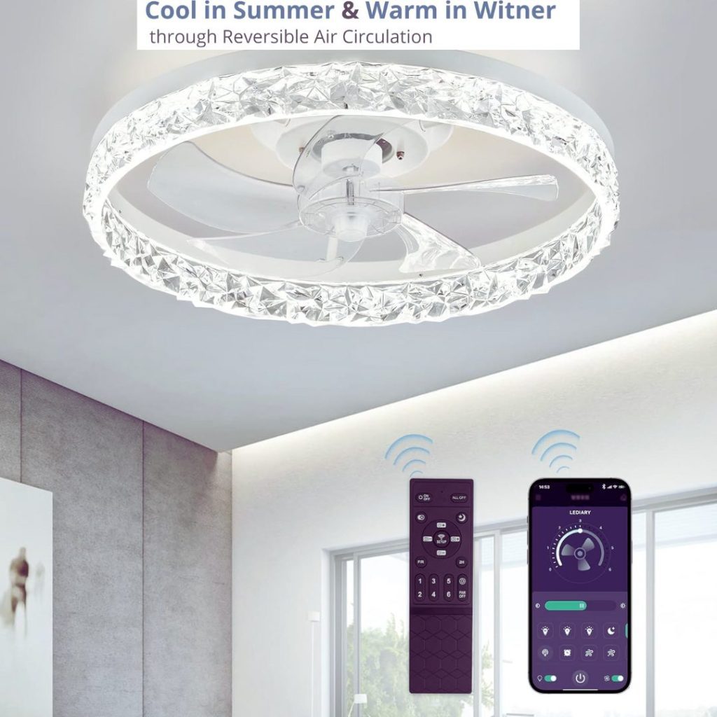 Outdoor Ceiling Fan with Light