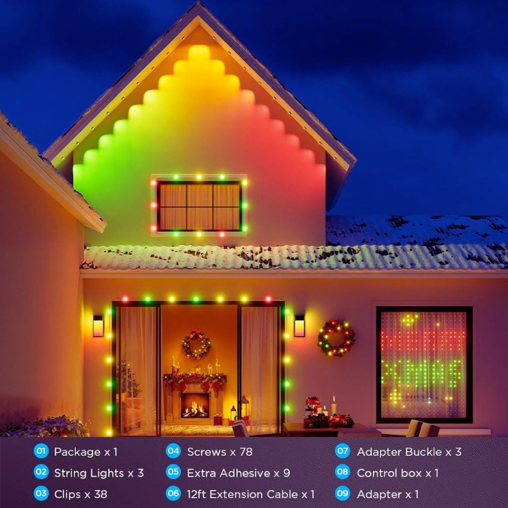 Permanent Outdoor Christmas Lights