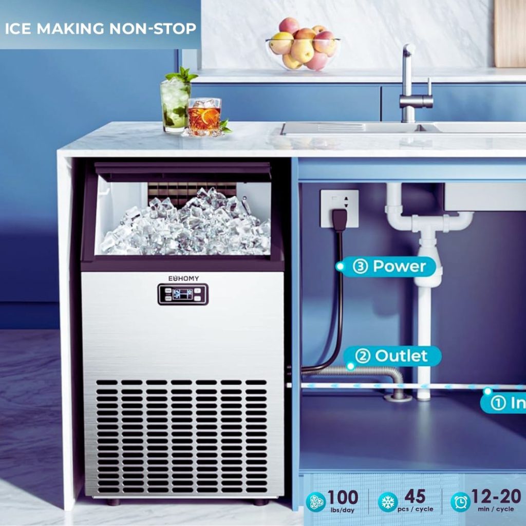 under counter ice machine